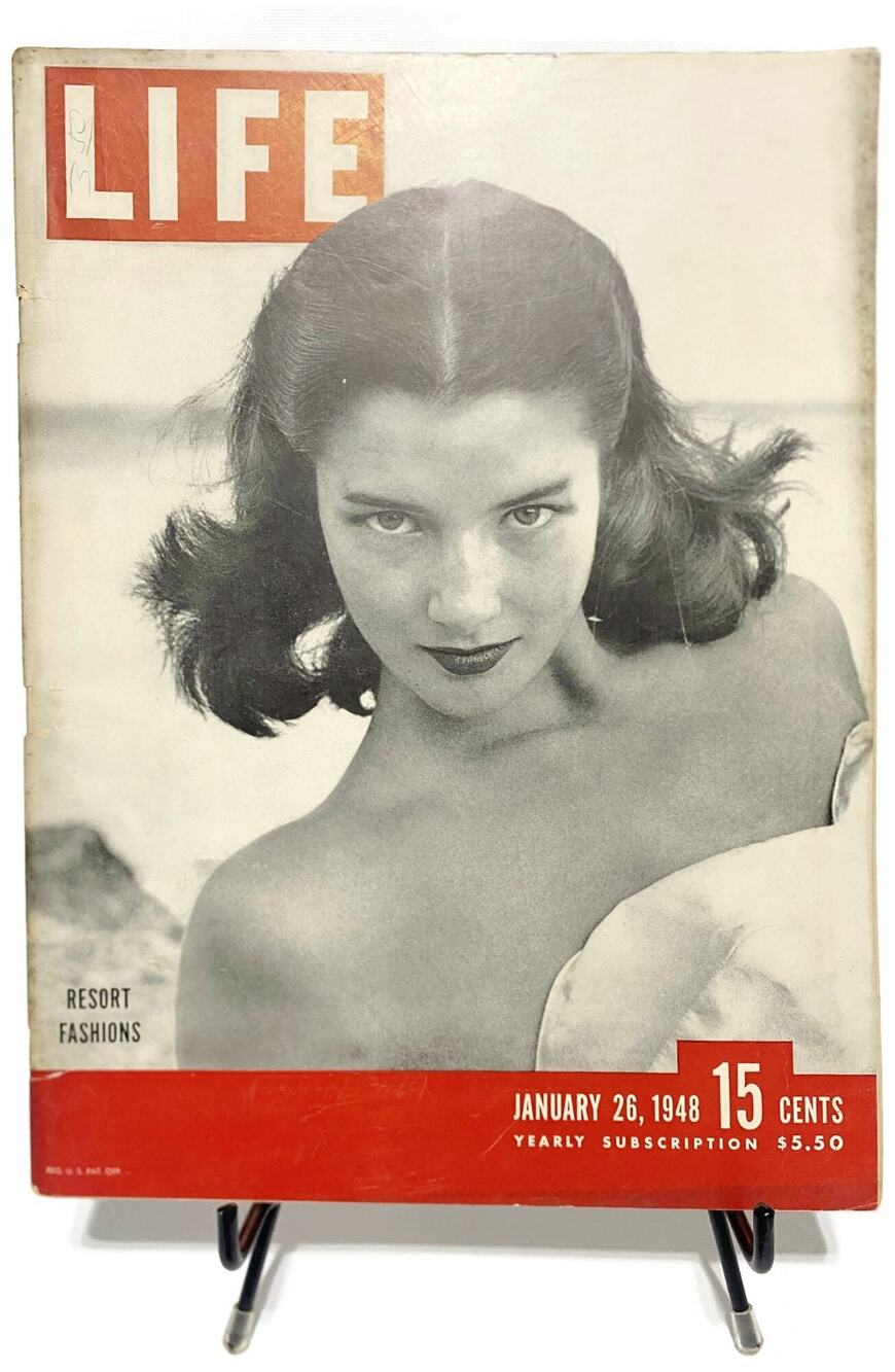 LIFE Magazine January 26 1948 Resort Fashions Wendy Burden Cover Vintage